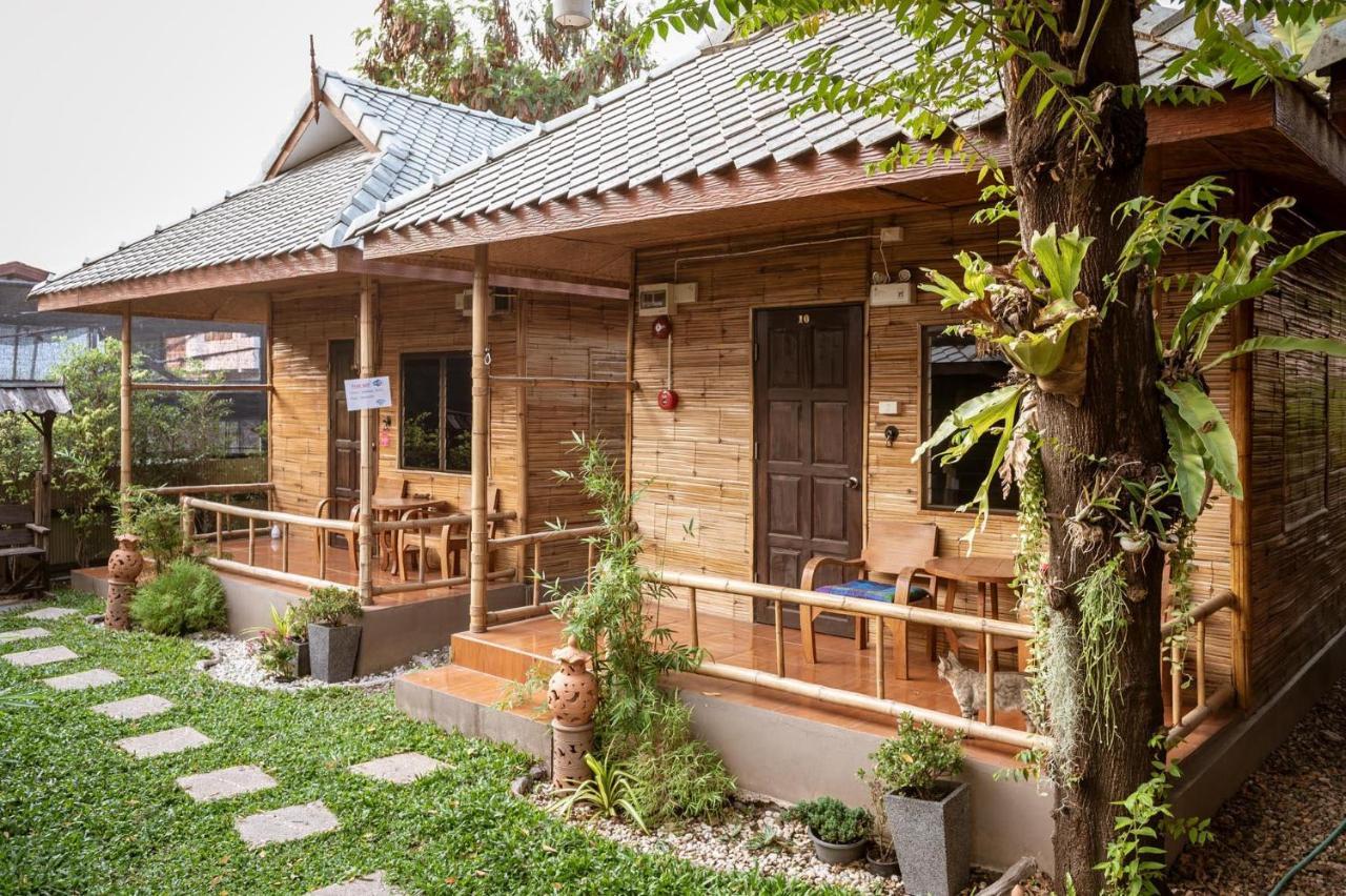Boutique Hotel & Restaurant, Jaidee Bamboo Huts Chiang Mai Exterior foto
